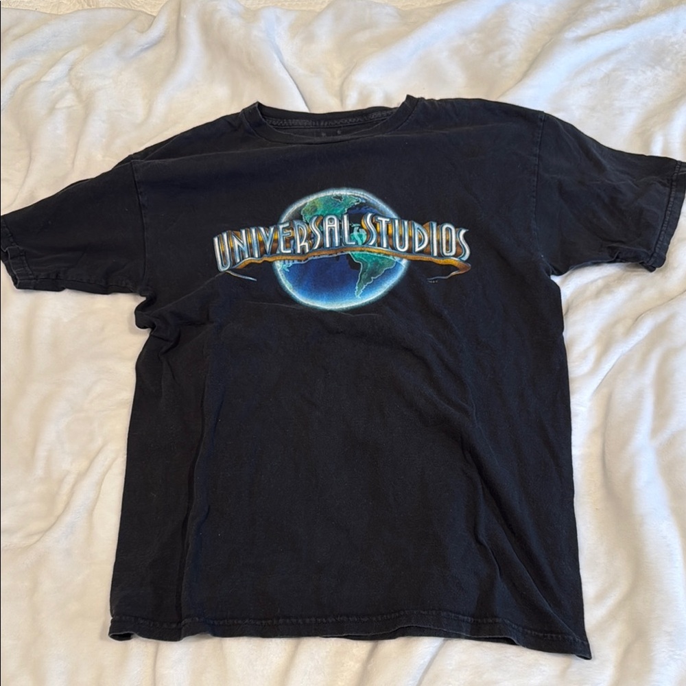 Universal Black Graphic Tee